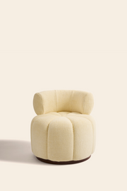 Armchair le Gainsbourg by Clovi, Agathe Toulemonde's sensual boudoir-spirited design. Exceptional fabrics from Europe's great mills, Parisian elegance with an unmistakable rock edge.