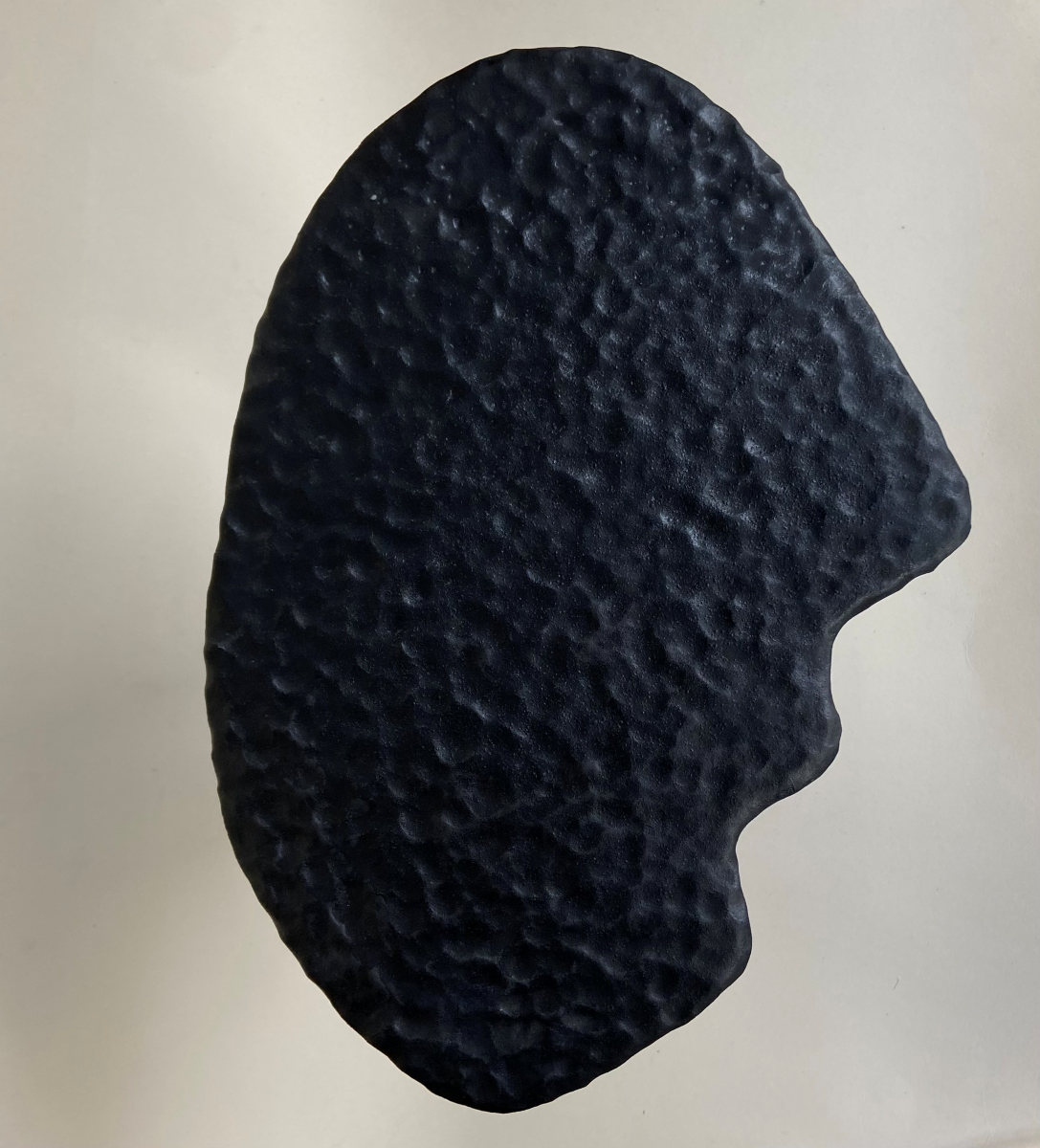 La petite table Ondulée Noire fait partie de la collection "Ondulations", une série d'œuvres et de pièces design tournant autour de la notion des vagues, du mouvement organique de l'eau, de ses formes enveloppantes et rassurantes aux textures diverses invitant au toucher. En exclusivité chez Caroline Andréoni La Maison, ce guéridon confectionné par l'artiste Thalia Dalecky va de paire avec la petite table ondulée nacré de la même collection.