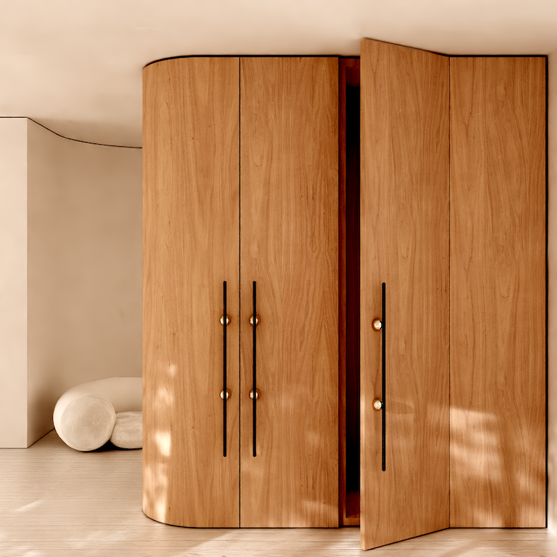 La poignée de meuble 16/32 appartient à la ModernCollection de chez PAP DECO.  Elle est une proposition pour les amateurs de design avec sa forme allongée en laiton, décorée de petites boules. Grâce à sa longueur, elle s'harmonisera avec les portes d'armoires, les réfrigérateurs ou les façades de tiroirs de commodes ou d'armoires. Disponible en quatre tailles.