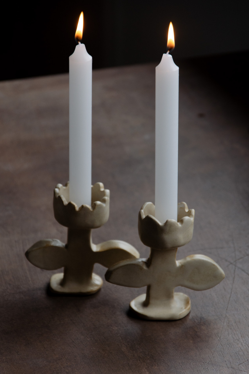 Bougeoir Fleurs petit modèle