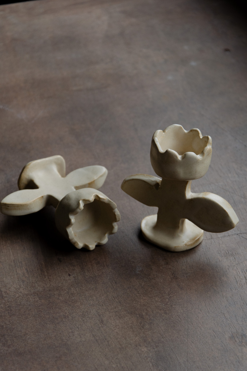 Bougeoir Fleurs petit modèle