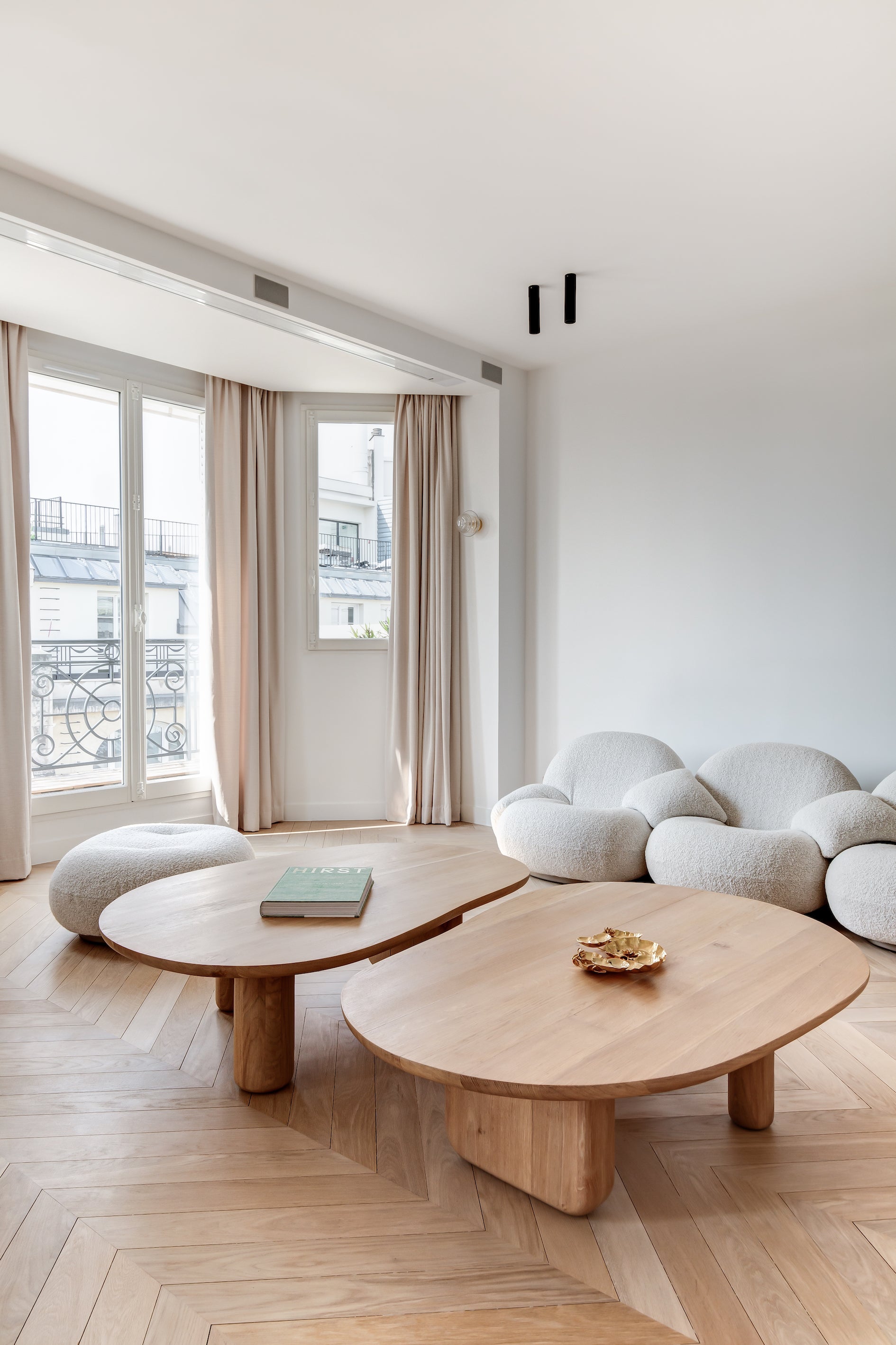 Table basse Maho bois clair