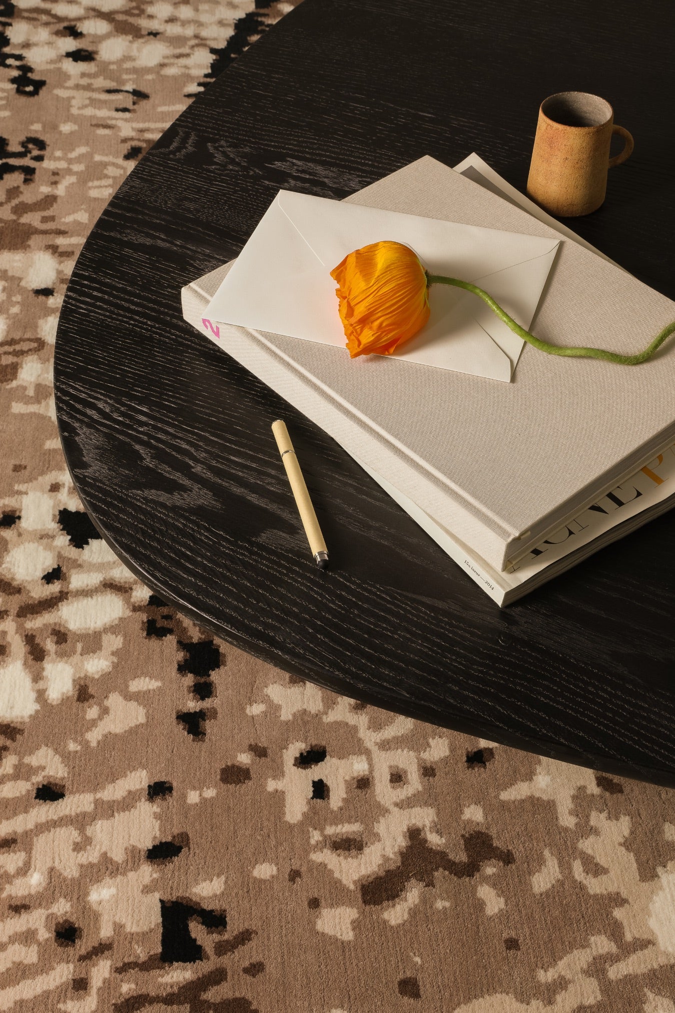 Table basse Maho bois de chêne teinté